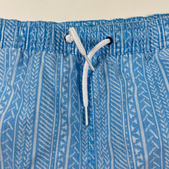NWOT Vineyards Vines Swim Trunks Shorts Boys XL Mesh Lined Chappy Tribal Blue - Picture 4 of 13